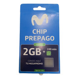  Prepago Movistar Chip 