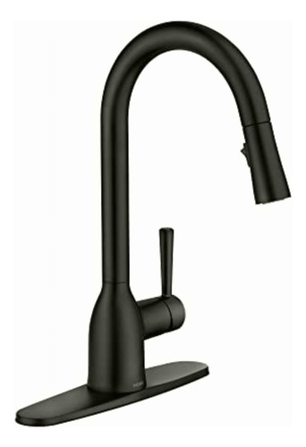 Moen Adler 87233bl Llave De Fregadero De Cocina De Arco Alto