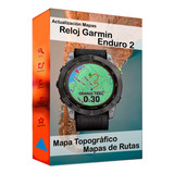 Mapa Topografico Y Carretero Para Reloj Garmin Enduro 2