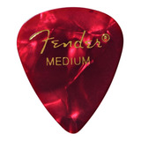 Paquete De Puas Fender Premium Celluloid 12 Pack Medium Rm