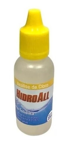 Orto-tolidina Análise Cloro 23ml  Hidroall 