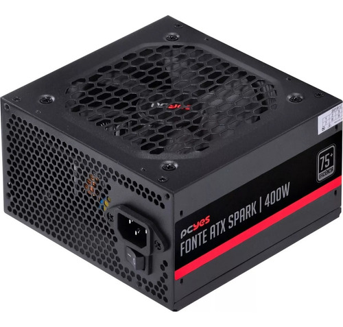 Fonte De Alimentação Para Pc Pcyes Spark 400w 100v/240v