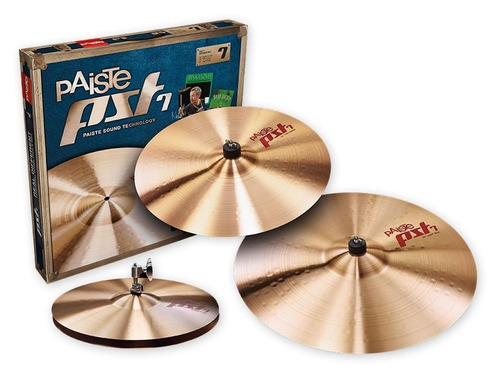 Paiste Pst7 Light Session Set Hihat 14 Crash 16 R20