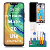 Para Huawei Mate 20 Lite Pantalla Táctil Lcd Con Marco