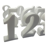 Promo! Pack Numeros Indicadores Mesa 10cm Casamiento 15 Años