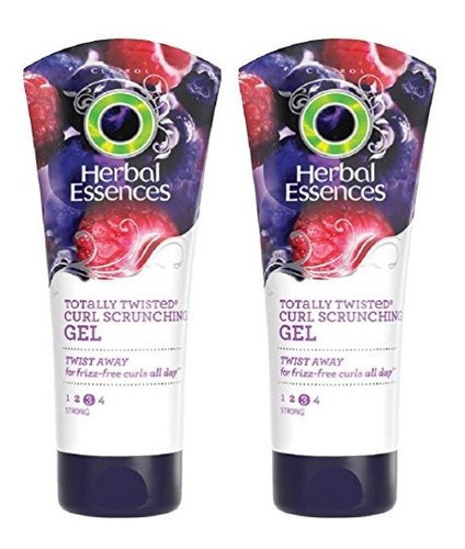 Herbal Essences Totally Twisted Curl Arrugando Gel, 6 Oz, 2 