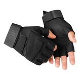 Guantes Tacticos Militar Medio Dedo Motocicleta Bicicleta 