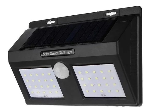 Lampara Chips Led Solar 18w Exterior Pared