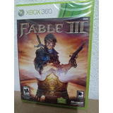 Fable 3 Para Xbox 360 Aun Sellado De Fabrica 