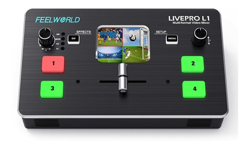Feelworld Livepro L1 - Mezclador De Vídeo Multifunción