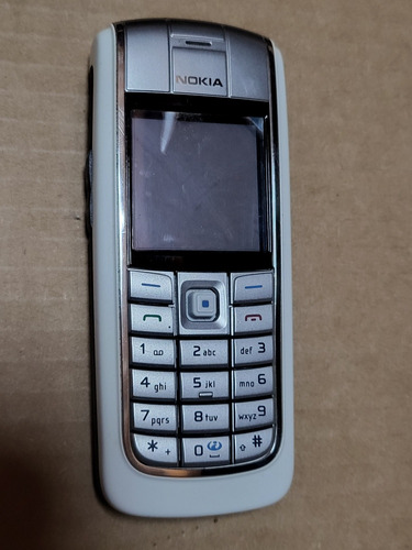 Nokia 6020 Telcel (sólo Equipo) Sin Batería, Tapa, Carga 109