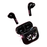 Conjunto De Auriculares Bluetooth Kawaii Sanrio Kuromi