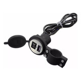 Cargador Móvil Universal Moto Lnterruptor Carga Usb