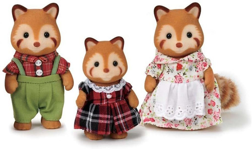 Calico Critters. Familia De Panda Rojo