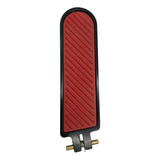 Pedal Acelerador Billet Negro Tapete Rayas Rojo Vocho