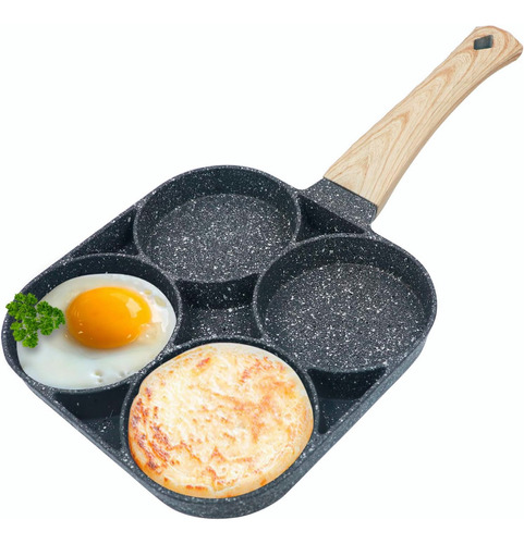 Sarten Antiadherente,sartén 3/4 Huevos Antiadherente 9 Cm