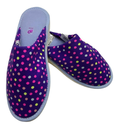 Promesse Pantuflas Chinelas Pantufla Jersey Estampado 9249