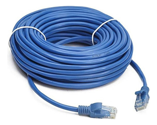 Cabo De Rede Ethernet Lan Rj45 Cat5e Com 20 Metros Internet