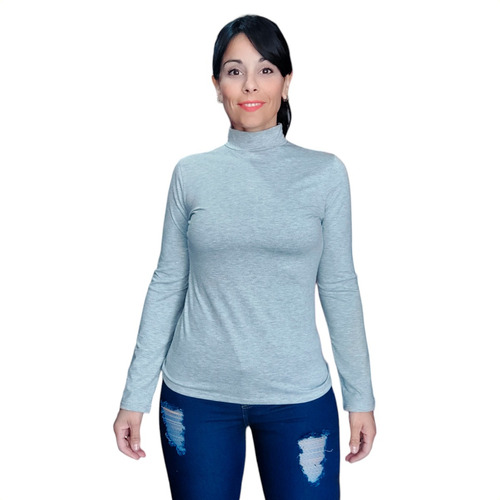 Media Polera De Mujer De Modal Con Lycra Talle Grande Mc