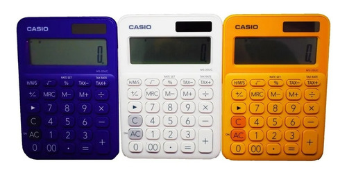 Calculadora Colorful Azul Casio Ms20