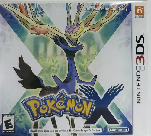 Pokemon X Standard Edition Nintendo 3ds Físico