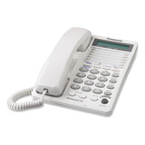 Panasonic Kx-ts208w 2-line Integrated Phone System, White
