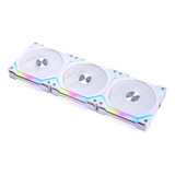 Lian Li Uni Ventilador Sl120 V2 Rgb Blanco Triple Pack Con