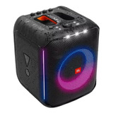 Caixa Jbl Partybox Encore Com 2 Microfones Bluetooth 100w Cor Preto Voltagem 110v/220v