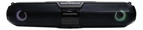 Caixa De Som H'maston X22s Preto Com Bluetooth Tv Smart Aux