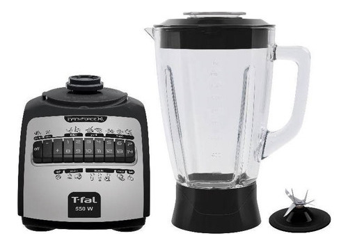 Licuadora 14 Vel Infinyforce Xl 550w Vaso Vidrio T-fal Tefal