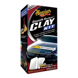 Meguiars Clay Kit Arcilla Plastilina Descontamina Auto G1016