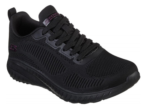 Zapatilla  Bobs Squad Chaos - Face Off Negro Skechers