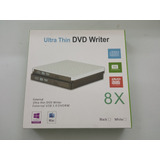 Lector Y Grabador Ultra Thin Dvd Writer 8x