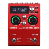 Pedal De Efecto Boss Loop Station Rc-10r Caja Cerrada