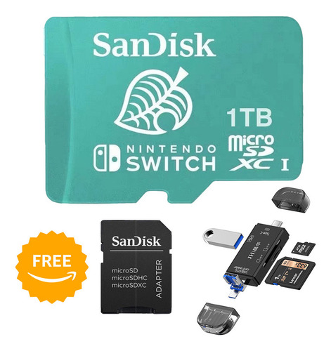 Sandisk Micro Sdxc Ultra Microsd Sd/tf Flash Memory Card 1t
