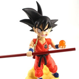 Figura Db Goku Niño Con Nube Voladora Pvc 