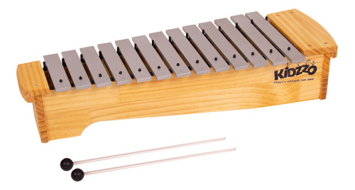 Metalofone Kidzzo Estilo Orff Soprano Com 13 Teclas