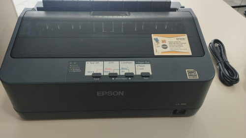 Impressora Matricial Lx-350 Epson 110v Cor Cinza 120v