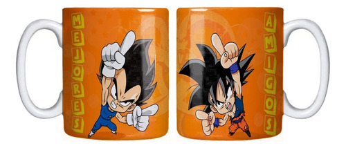 Tazon Vegeta Y Goku Mejores Amigos Dragon Ball Grafimax