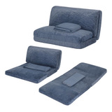 Lita Sofa Plegable Con Manta, Sofa Cama Doble Plegable Con R