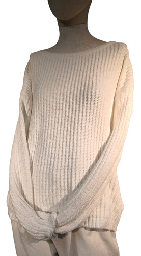 Sweater Largo Blanco