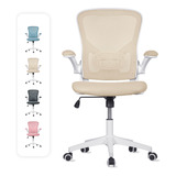 Silla Beige De Oficina Ejecutiva Escritorio Ergonómica 