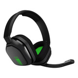 Audífonos Alámbricos Gamer Astro A10 Xbox One Ps4 Gris Verde