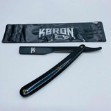 Porta Navajas Navaja Para Afeitar O Barbero Kbron Negro