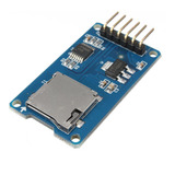 Modulo Micro Sd Card 5v Con Adaptador 3v3 Pic Arduino