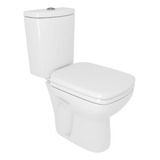 Combo Baño Inodoro Largo Roca Monaco Mochila Apoyo Loza Baño