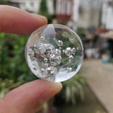 Bola De Burbuja De Fuente De Agua Cristal 12 Cm 