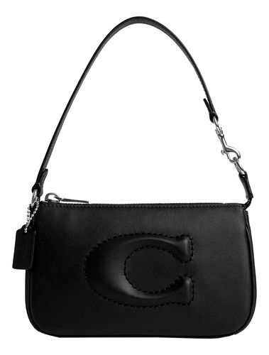 Bolsa Coach Mini Nolita Mujer  19 Cuero Grabado Original