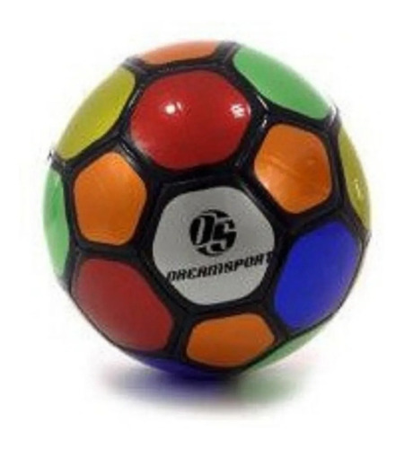 Pelota De Futbol Dream Sport N°5 Cuero Sintetico Pf20 Color Multicolor