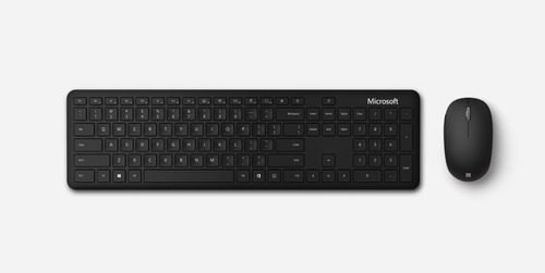 Kit Microsoft Teclado Mouse Bluetooth Español Mexico Slim